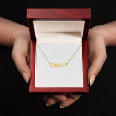 Personalized  Heart Name Necklace